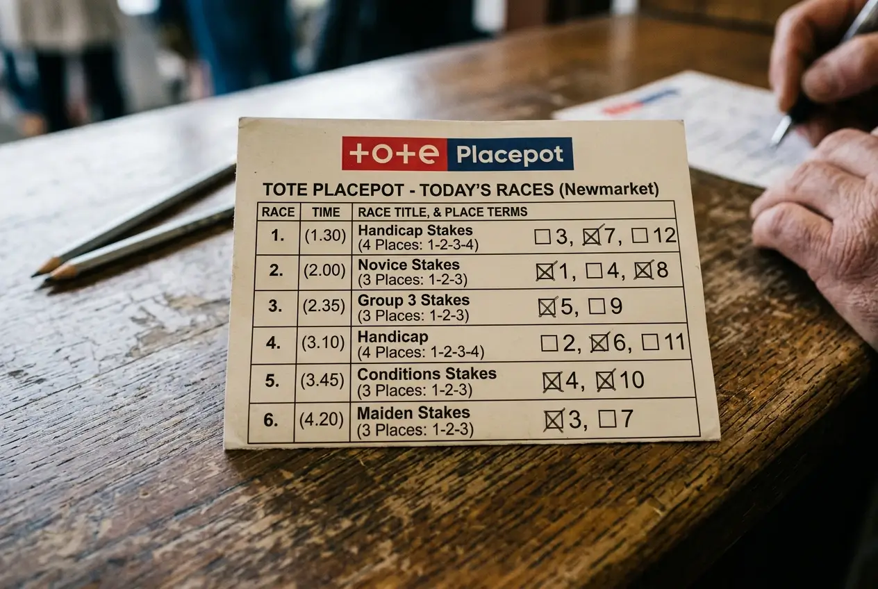 Cheltenham Festival Tote pool board showing guaranteed Placepot pool amount