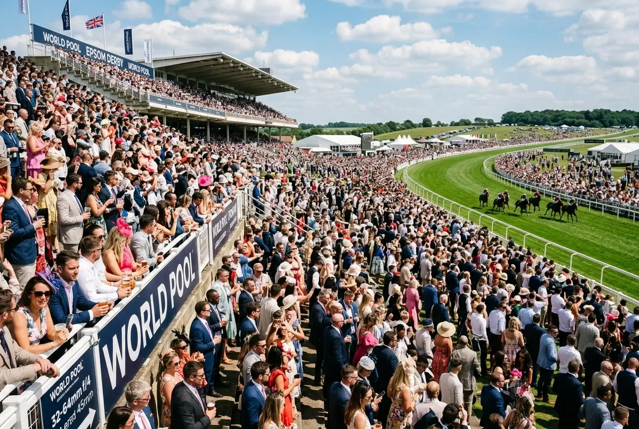 Epsom Derby World Pool betting from multiple international jurisdictions