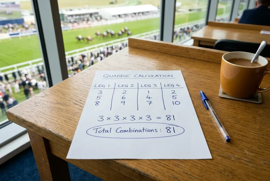 How to Calculate a Quaddie: Combinations, Unit Cost and Flexi Percentages