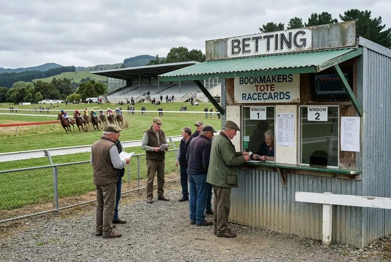 Thin-pool race meeting with low turnover and few punters in attendance