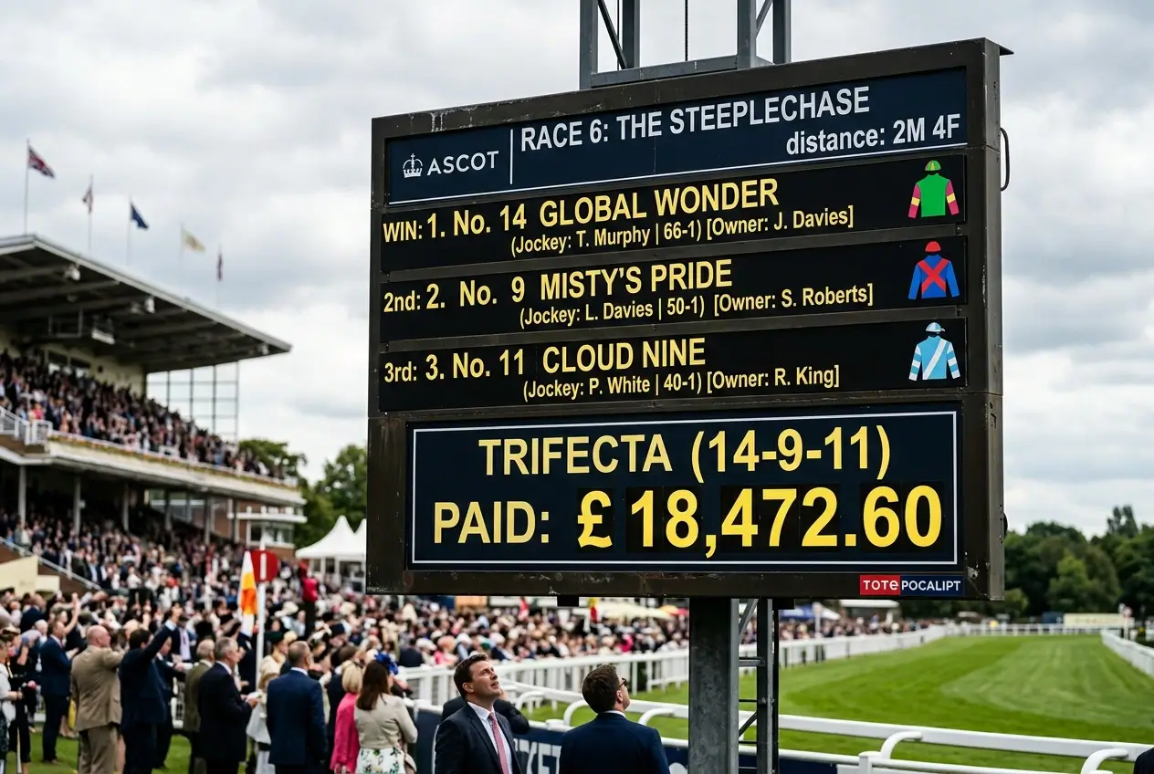 Data comparison showing Tote Exacta returns versus bookmaker Forecast prices across races